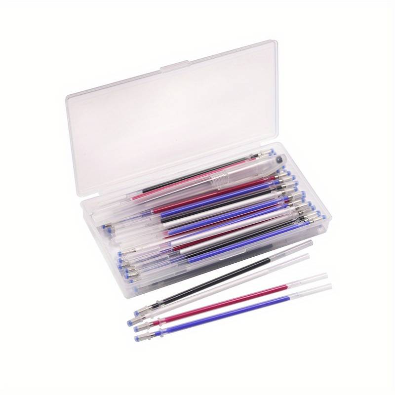 Heat Erase Pens With 40 Heat Erasable Fabric Refills, Sewing